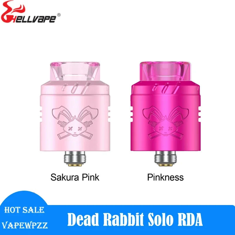 Rda Atomizer Deck - الأصلي Hellvape الميت أرنب سولو RDA