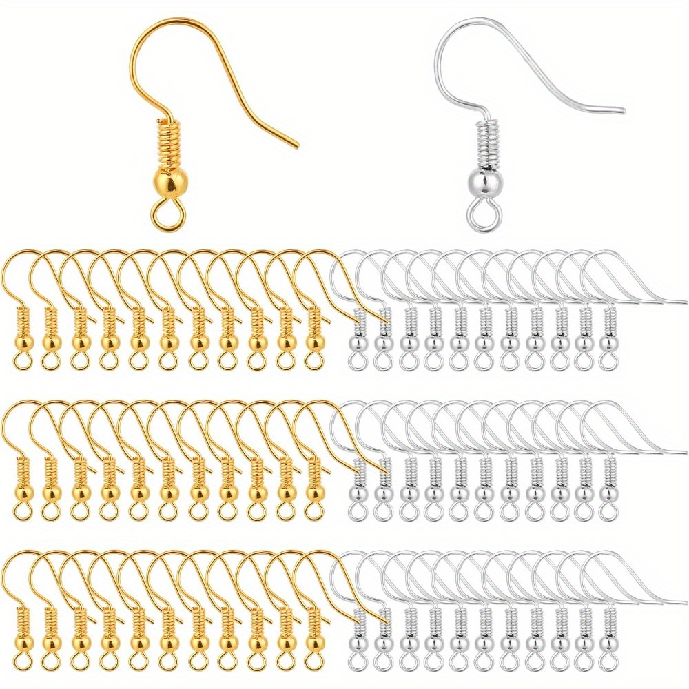 Coil Building Kit - 200 قطعة من خطافات الأقراط، خطافات