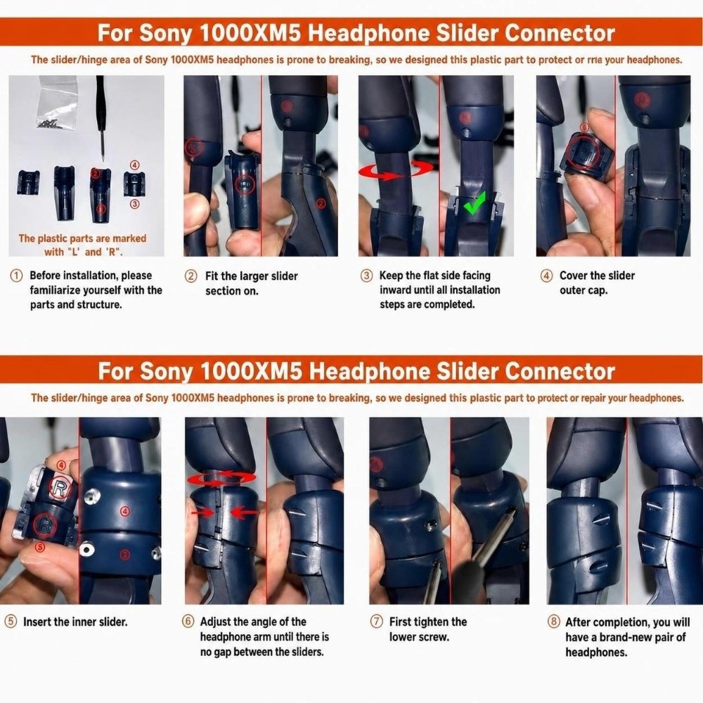 طقم إصلاح مفصل سماعة الرأس الب - مراجعة Sony Headphone Wh-1000Xm5 وسعره